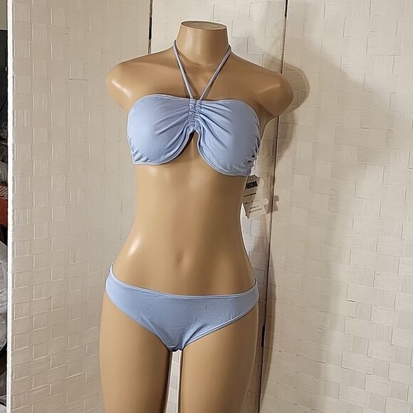 BRAND NEW ON-SHORE 2-PIECE SILKY MATERIALS WOMEN"S BIKINI SWIMSUITS - Picture 2 of 13